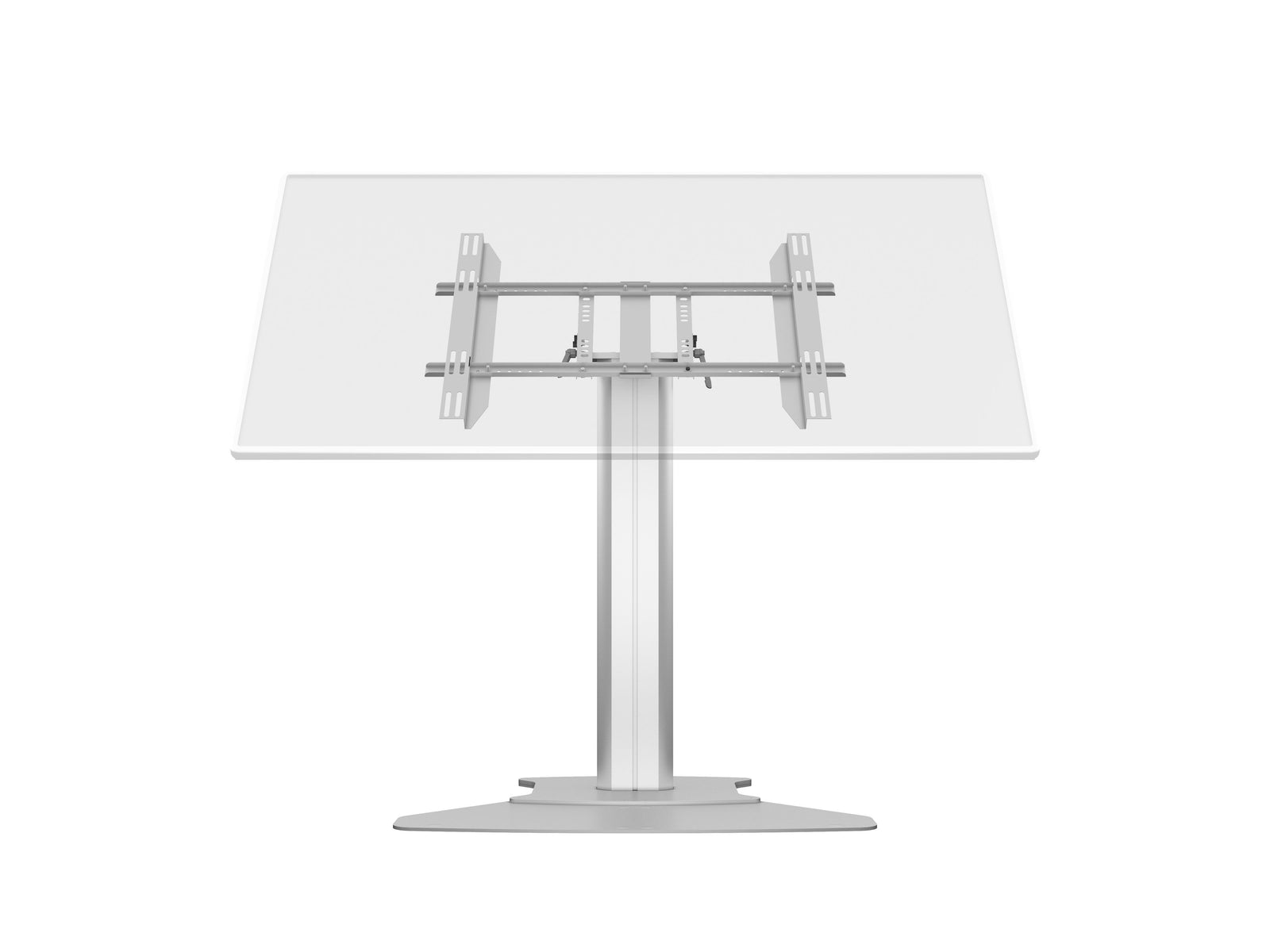 Multibrackets M 110 HD Single Silver Tilt & Table Floor Stand for 32"-55" Screens | 7350073737420 Floor Stand Multibrackets