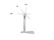 Multibrackets M 110 HD Single Silver Tilt & Table Floor Stand for 32"-55" Screens | 7350073737420 Floor Stand Multibrackets