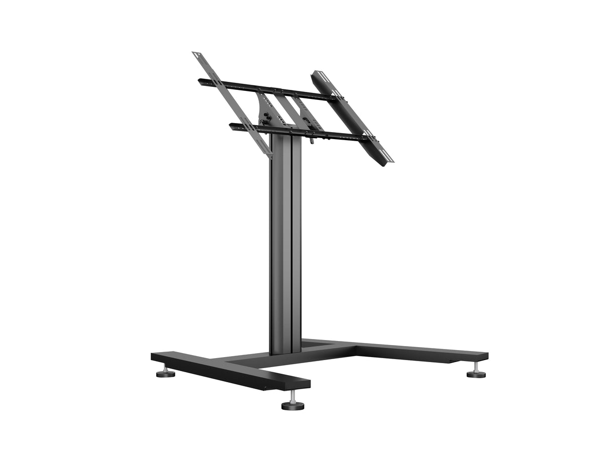 Multibrackets M 110 HD Tilt & Table Black Mobile Floor Stand for 32"-55" Screens | 7350022736252 Floor Stand Multibrackets