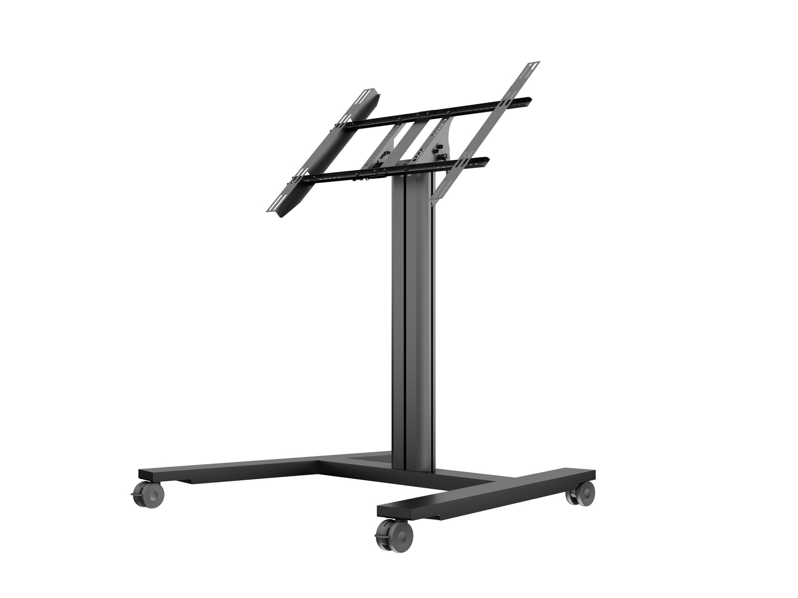 Multibrackets M 110 HD Tilt & Table Black Mobile Floor Stand for 32"-55" Screens | 7350022736252 Floor Stand Multibrackets