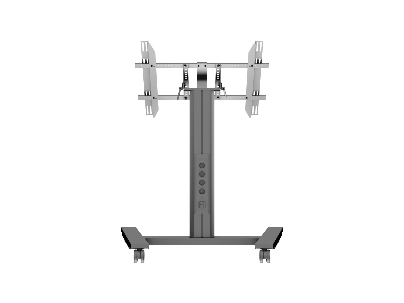 Multibrackets M 110 HD Tilt & Table Black Mobile Floor Stand for 32"-55" Screens | 7350022736252 Floor Stand Multibrackets