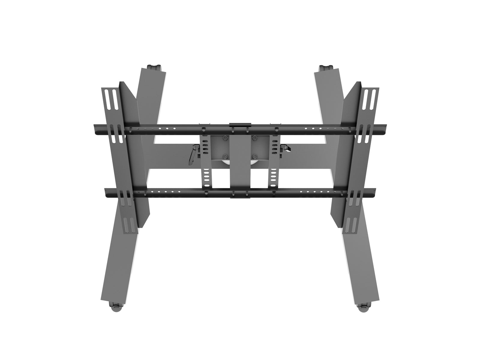 Multibrackets M 110 HD Tilt & Table Black Mobile Floor Stand for 32"-55" Screens | 7350022736252 Floor Stand Multibrackets