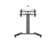 Multibrackets M 110 HD Tilt & Table Black Mobile Floor Stand for 32"-55" Screens | 7350022736252 Floor Stand Multibrackets