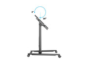 Multibrackets M 110 HD Tilt & Table Black Mobile Floor Stand for 32"-55" Screens | 7350022736252 Floor Stand Multibrackets