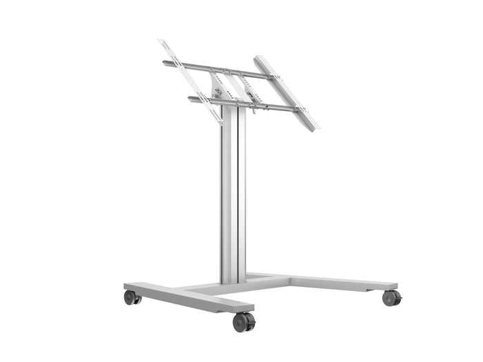 Multibrackets M 110 HD Tilt & Table Silver Mobile Floor Stand for 32"-55" Screens | 7350022735378 Floor Stand Multibrackets