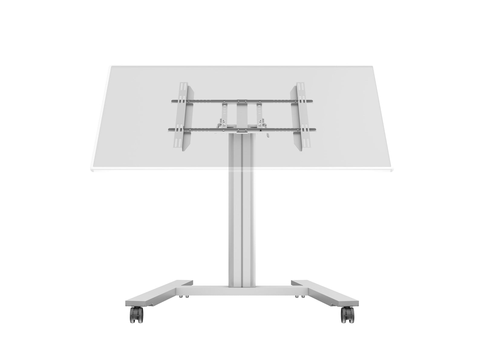 Multibrackets M 110 HD Tilt & Table Silver Mobile Floor Stand for 32"-55" Screens | 7350022735378 Floor Stand Multibrackets