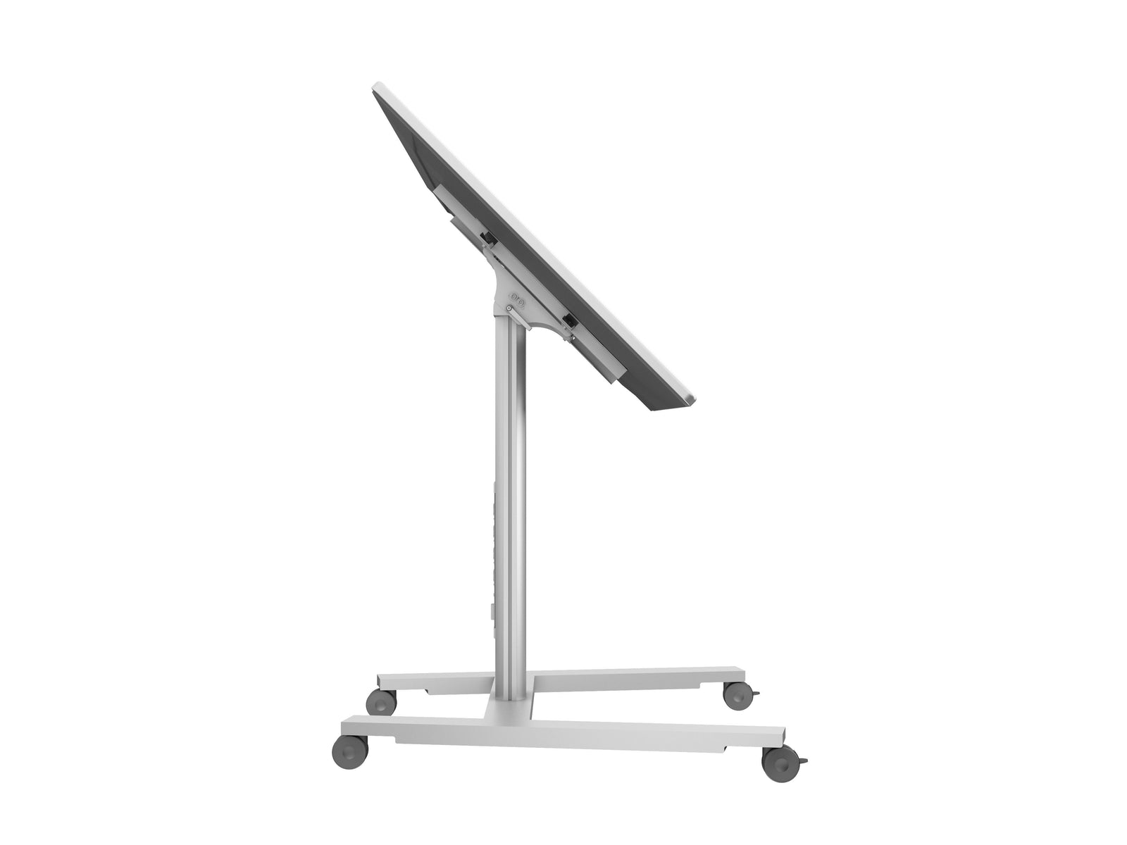 Multibrackets M 110 HD Tilt & Table Silver Mobile Floor Stand for 32"-55" Screens | 7350022735378 Floor Stand Multibrackets
