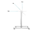 Multibrackets M 110 HD Tilt & Table Silver Mobile Floor Stand for 32"-55" Screens | 7350022735378 Floor Stand Multibrackets