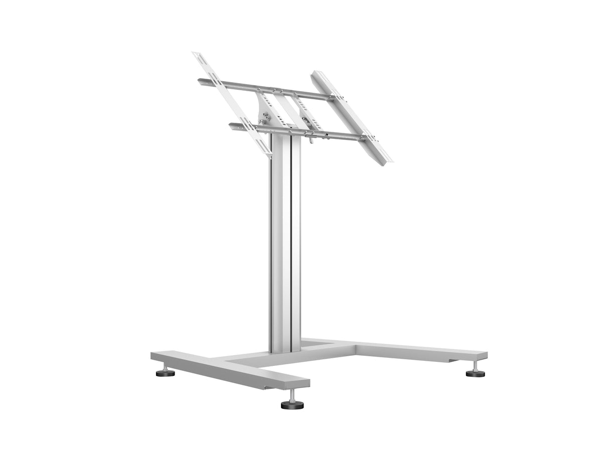 Multibrackets M 110 HD Tilt & Table Silver Mobile Floor Stand for 32"-55" Screens | 7350022735378 Floor Stand Multibrackets