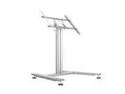 Multibrackets M 110 HD Tilt & Table Silver Mobile Floor Stand for 32"-55" Screens | 7350022735378 Floor Stand Multibrackets