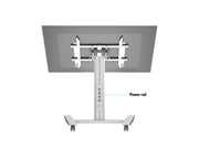 Multibrackets M 110 HD Tilt & Table Silver Mobile Floor Stand for 32"-55" Screens | 7350022735378 Floor Stand Multibrackets
