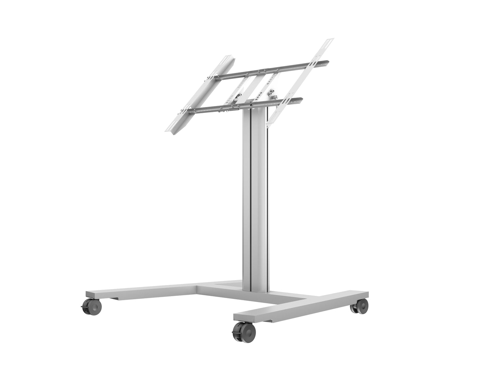 Multibrackets M 110 HD Tilt & Table Silver Mobile Floor Stand for 32"-55" Screens | 7350022735378 Floor Stand Multibrackets