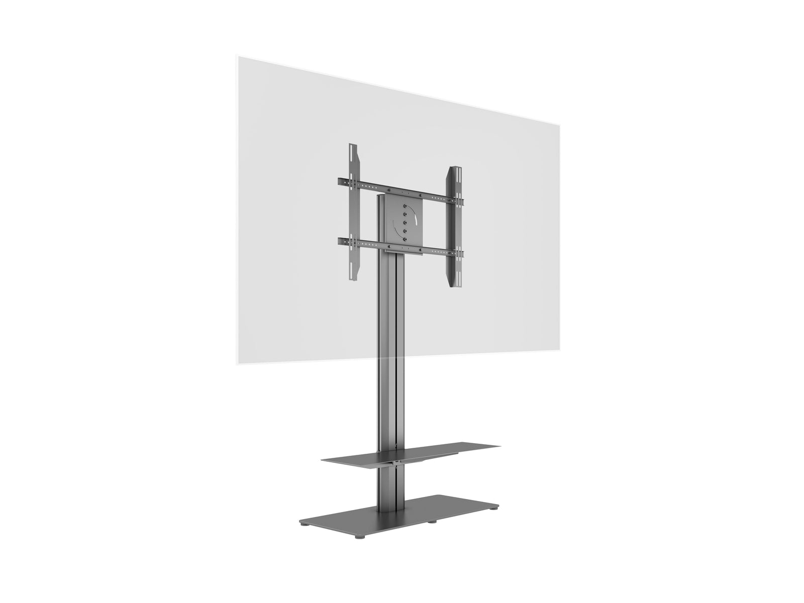 Multibrackets M 145 HD Single Black Floor Stand for 50"–85" Screens | 7350105210860
