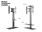 Multibrackets M 145 HD Single Black Floor Stand for 50"–85" Screens | 7350105210860