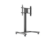 Multibrackets M 145 HD Single Black Mobile Floor Stand for 40"-80" Screens | 7350022736269 Floor Stand Multibrackets