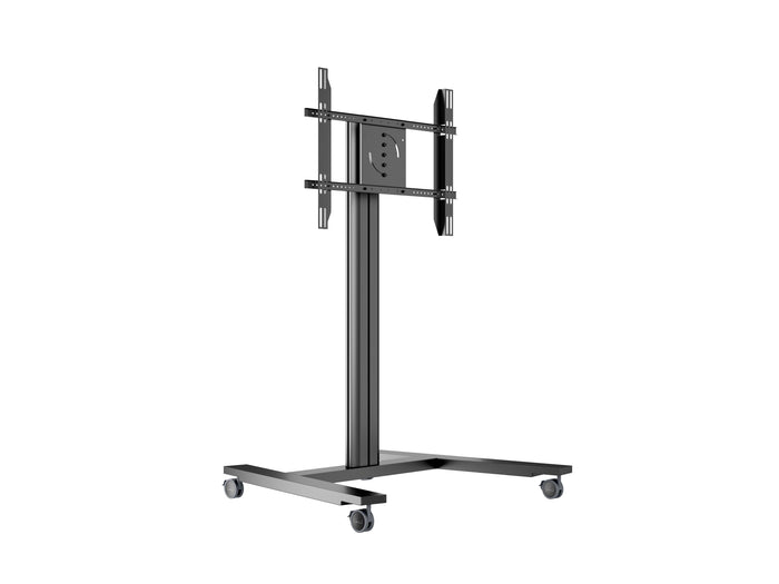 Multibrackets M 145 HD Single Black Mobile Floor Stand for 40"-80" Screens | 7350022736269 Floor Stand Multibrackets