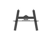 Multibrackets M 145 HD Single Black Mobile Floor Stand for 40"-80" Screens | 7350022736269 Floor Stand Multibrackets