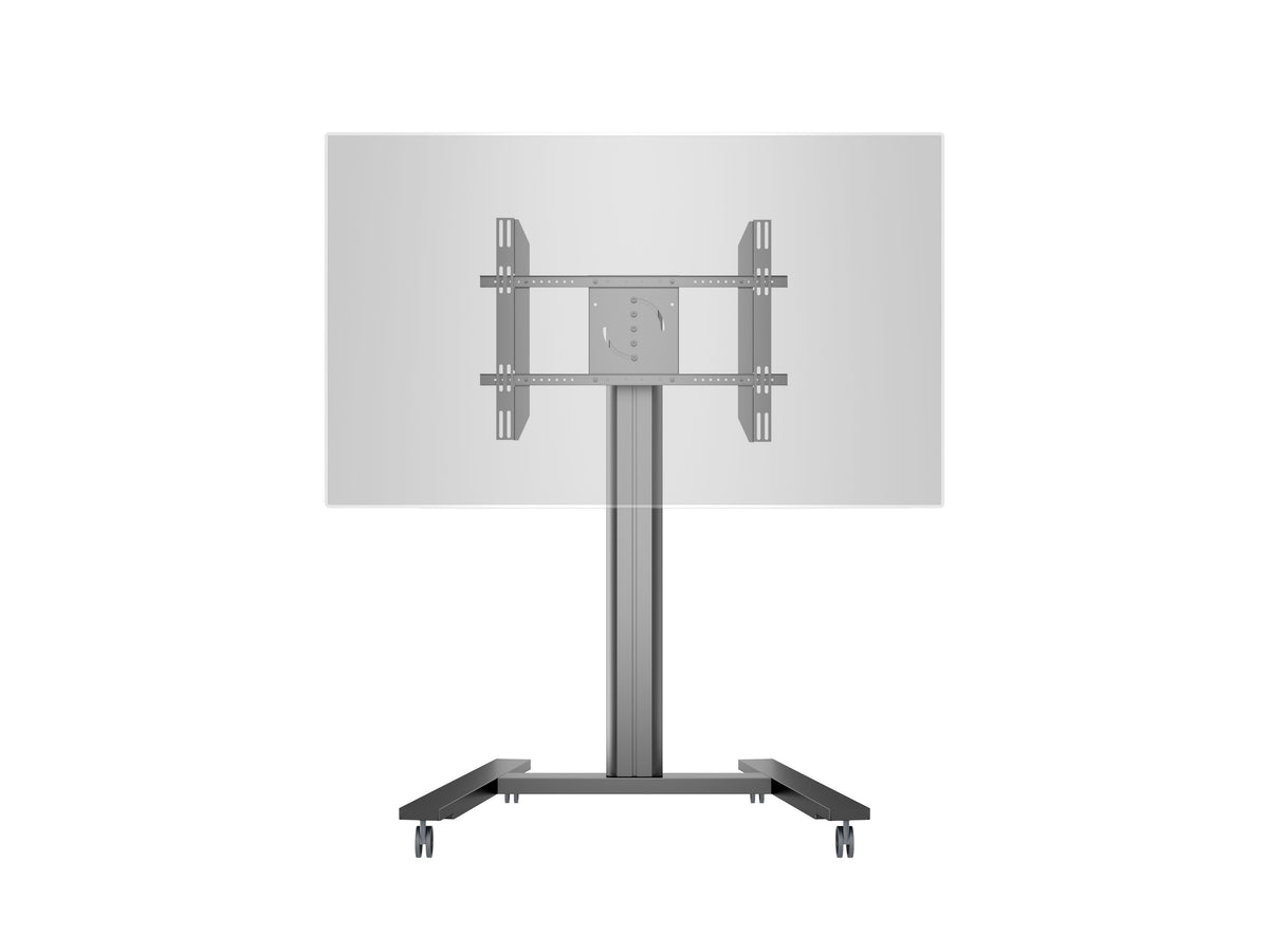 Multibrackets M 145 HD Single Black Mobile Floor Stand for 40"-80" Screens | 7350022736269 Floor Stand Multibrackets