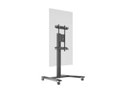 Multibrackets M 145 HD Single Black Mobile Floor Stand for 40"-80" Screens | 7350022736269 Floor Stand Multibrackets