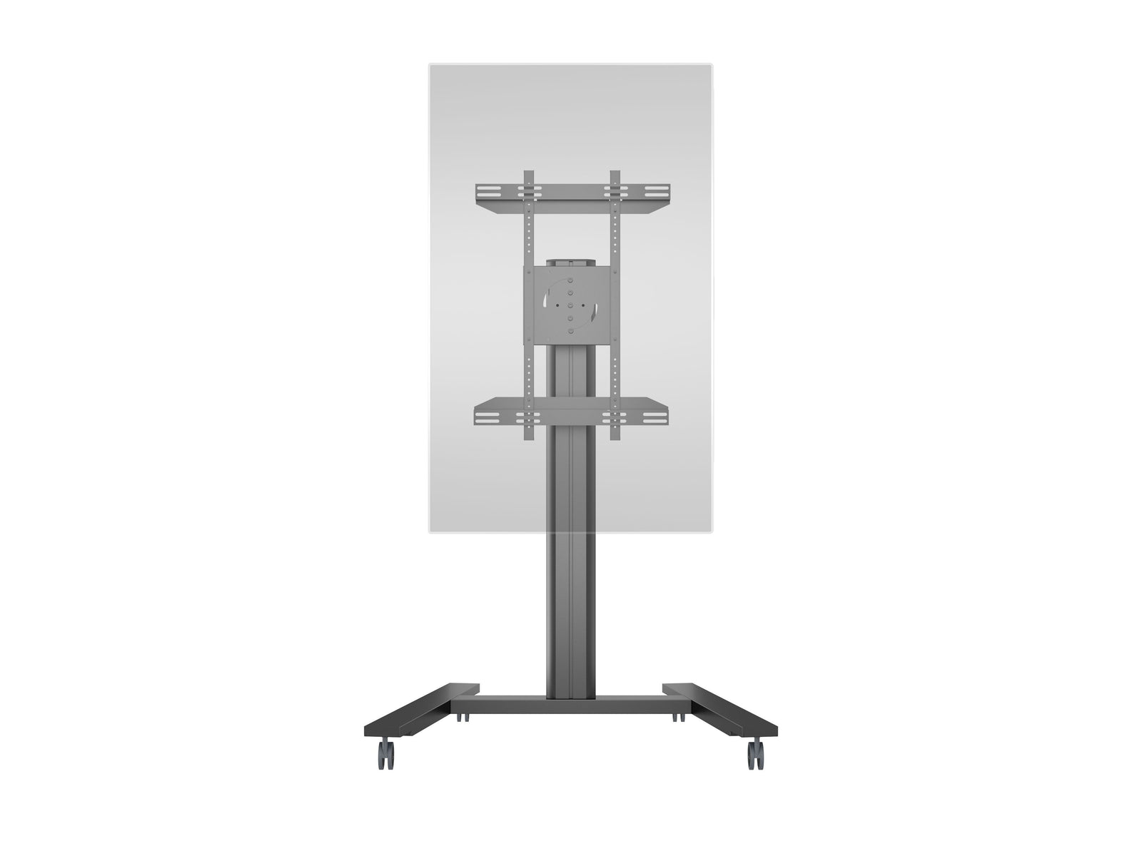Multibrackets M 145 HD Single Black Mobile Floor Stand for 40"-80" Screens | 7350022736269 Floor Stand Multibrackets
