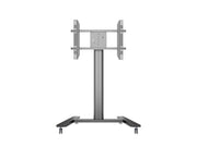 Multibrackets M 145 HD Single Black Mobile Floor Stand for 40"-80" Screens | 7350022736269 Floor Stand Multibrackets