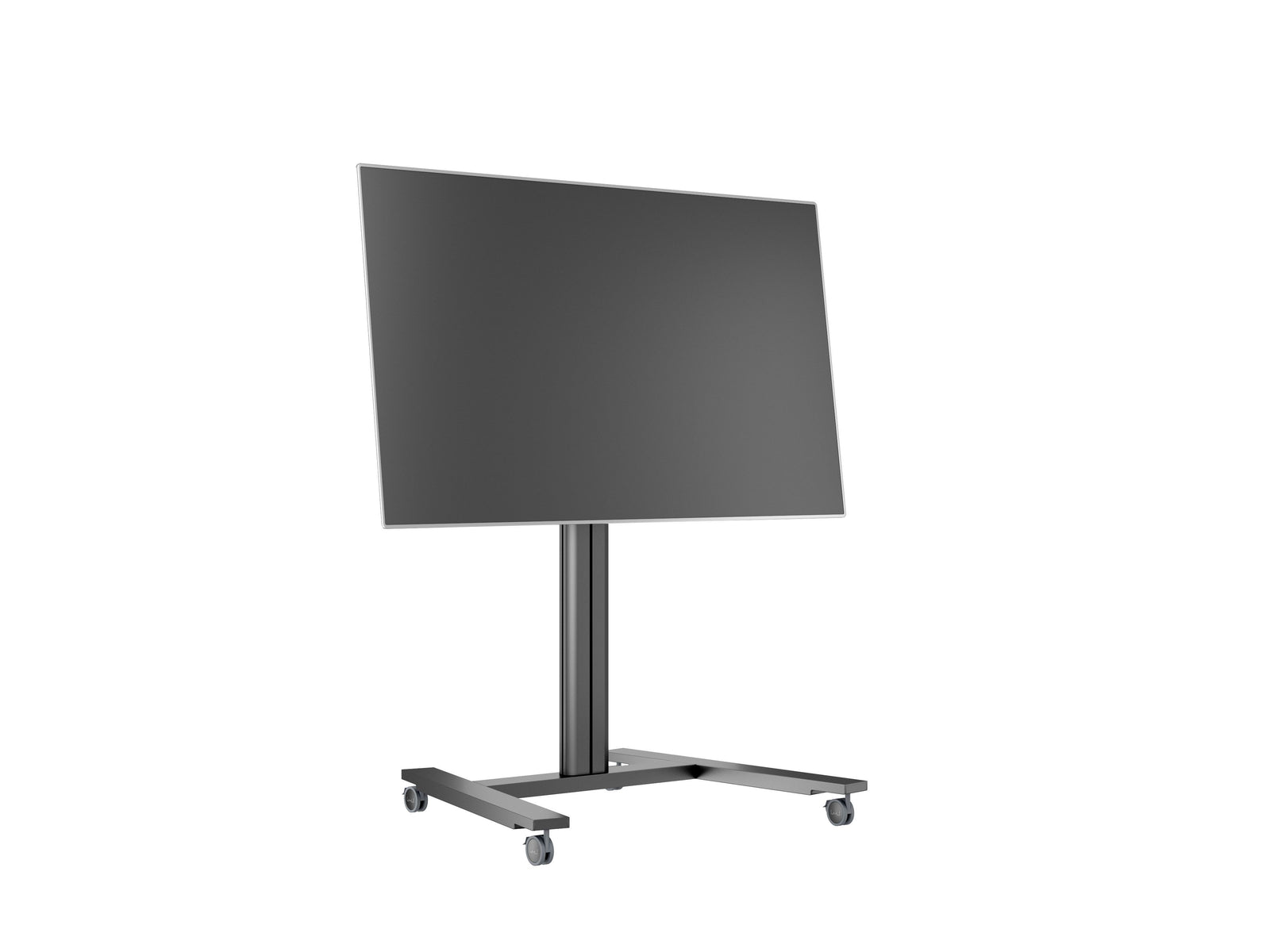 Multibrackets M 145 HD Single Black Mobile Floor Stand for 40"-80" Screens | 7350022736269 Floor Stand Multibrackets