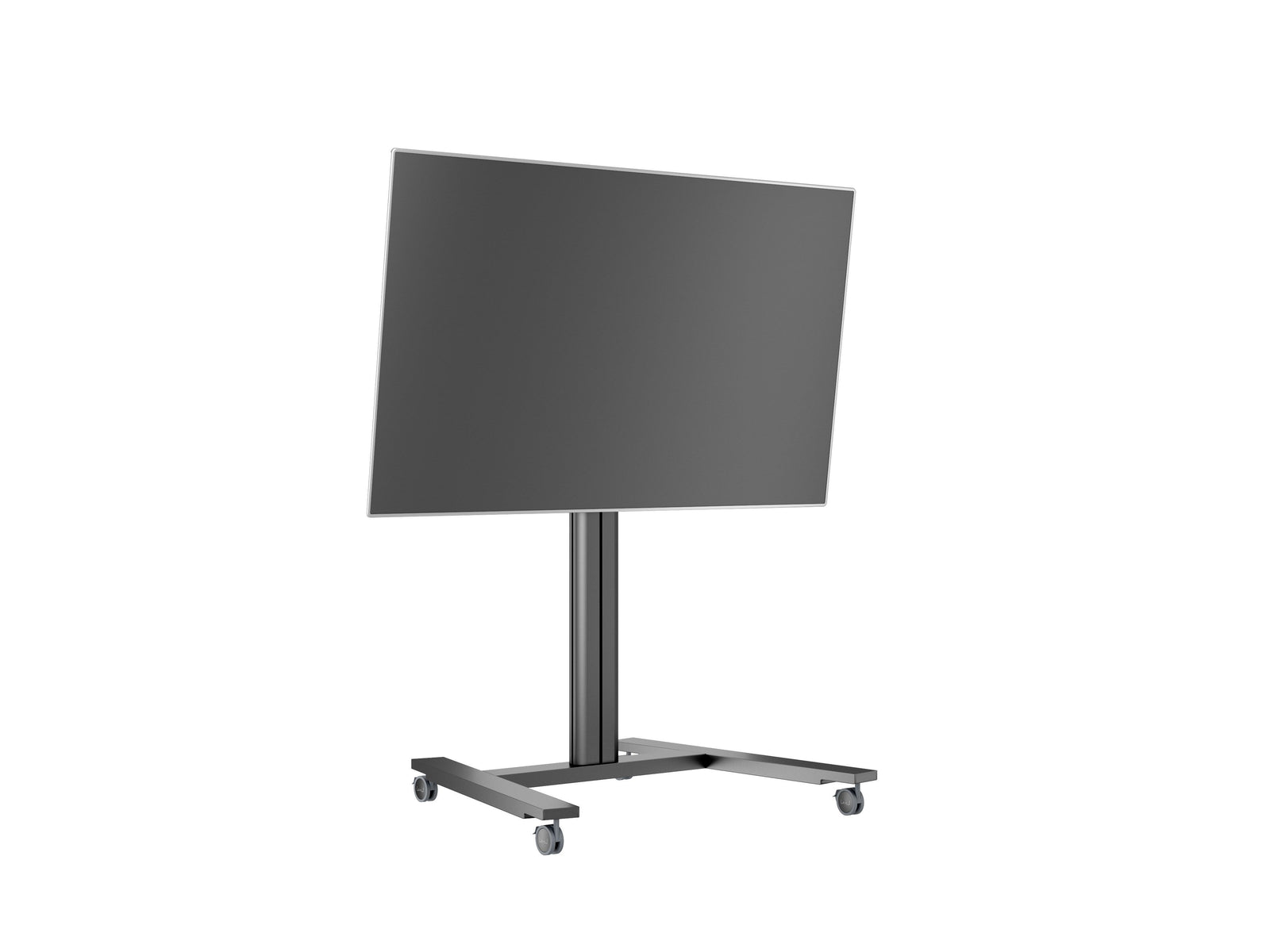 Multibrackets M 145 HD Single Black Mobile Floor Stand for 40"-80" Screens | 7350022736269 Floor Stand Multibrackets