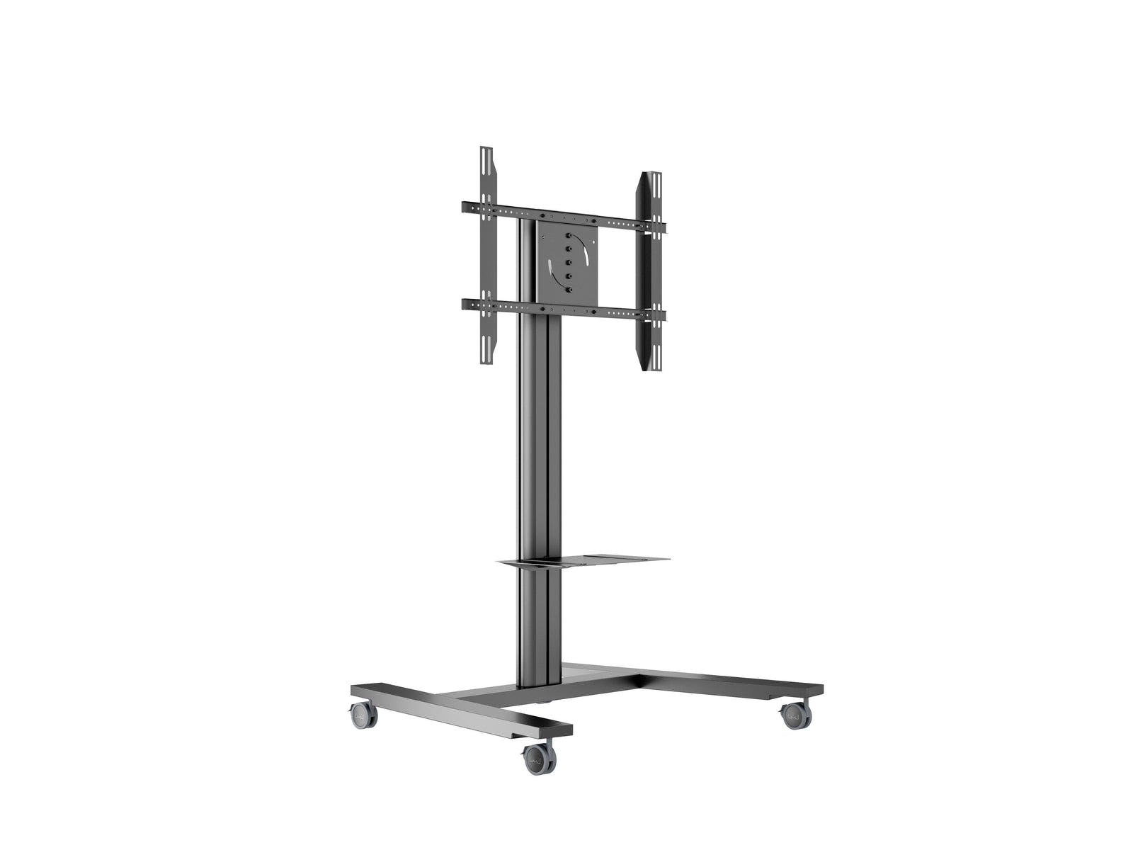 Multibrackets M 145 HD Single Black Mobile Floor Stand for 40"-80" Screens | 7350022736269