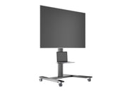 Multibrackets M 145 HD Single Black Mobile Floor Stand for 40"-80" Screens | 7350022736269