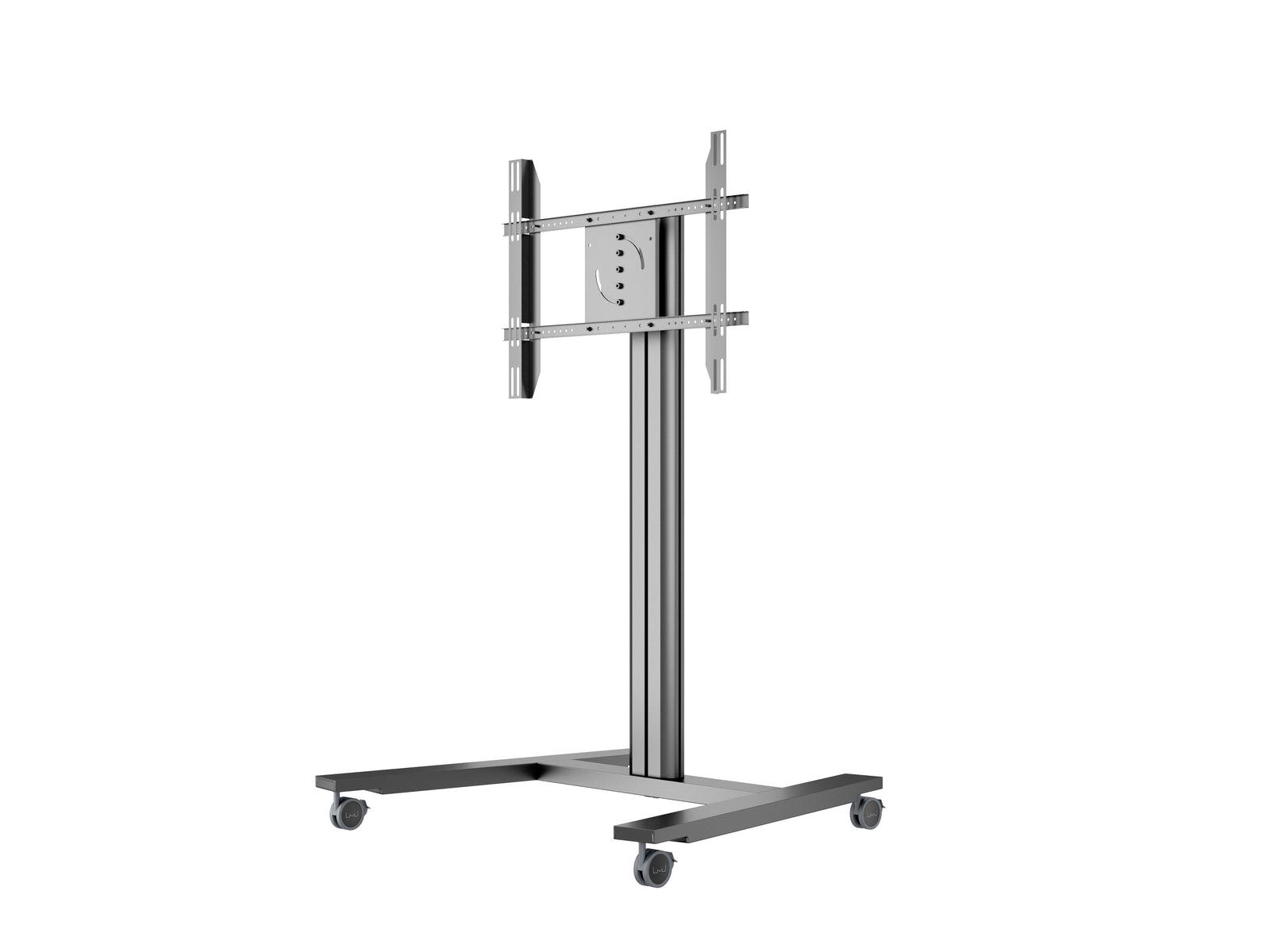 Multibrackets M 145 HD Single Black Mobile Floor Stand for 40"-80" Screens | 7350022736269 Floor Stand Multibrackets