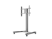 Multibrackets M 145 HD Single Black Mobile Floor Stand for 40"-80" Screens | 7350022736269 Floor Stand Multibrackets