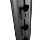 Multibrackets M 145 HD Single Black Mobile Floor Stand for 40"-80" Screens | 7350022736269 Floor Stand Multibrackets