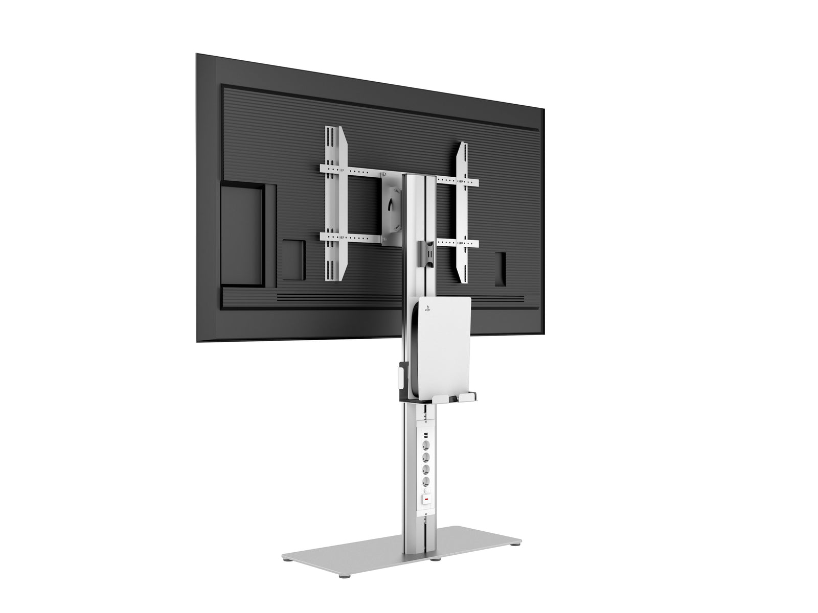 Multibrackets M 145 HD Single Silver Floor Stand for 50"–85" Screens | 7350105210877