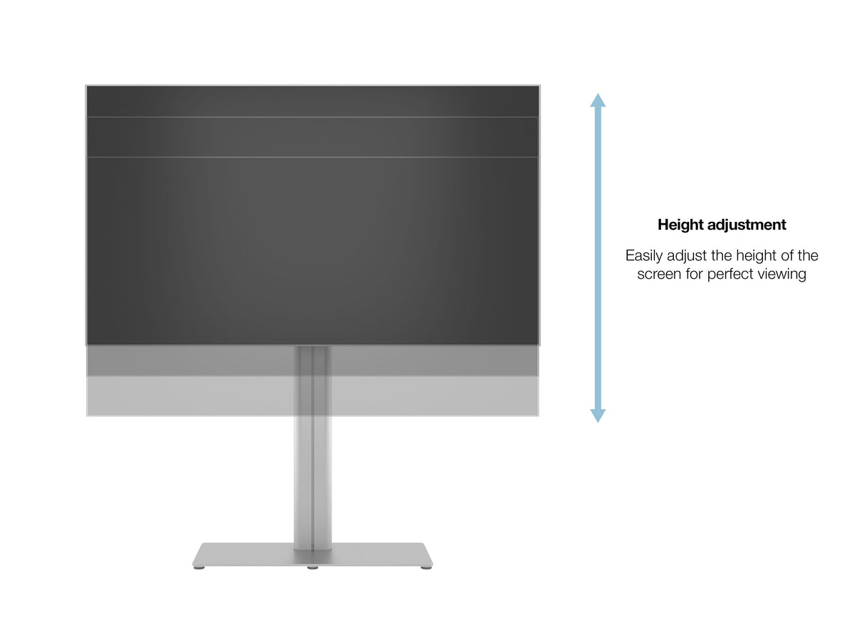 Multibrackets M 145 HD Single Silver Floor Stand for 50"–85" Screens | 7350105210877