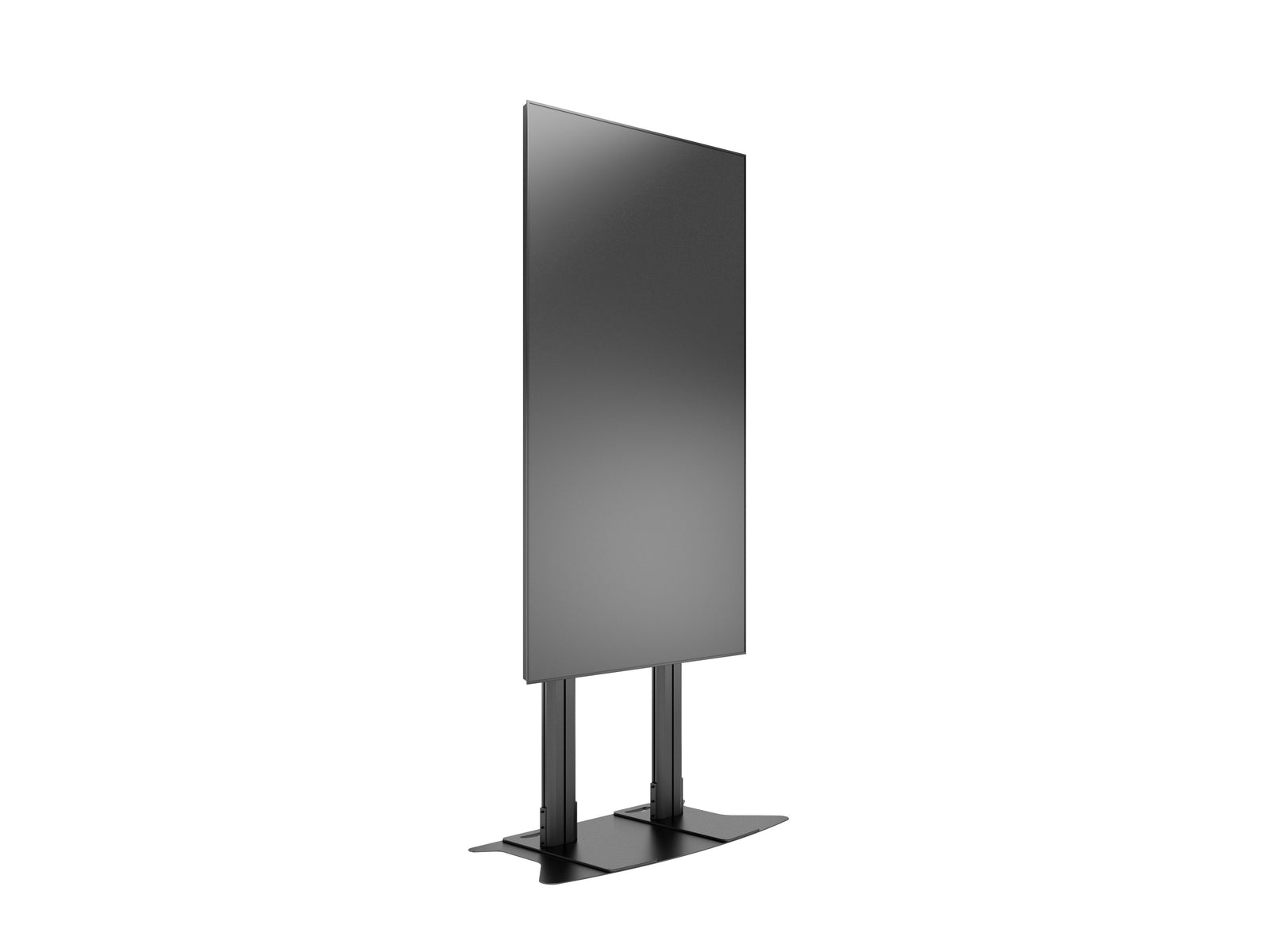 Multibrackets M 180 Dual Pillar Black Heavy-Duty Floor Stand for 70"-110" Screens | 7350073732579 Floor Stand Multibrackets