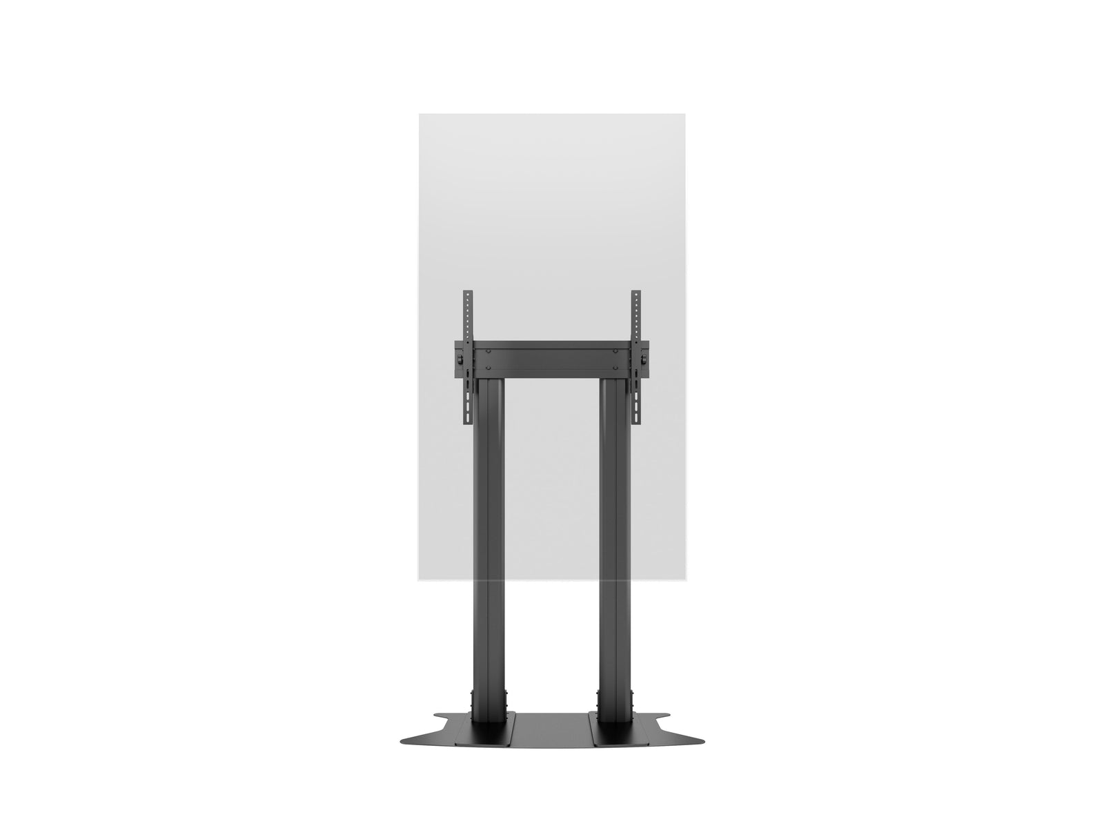 Multibrackets M 180 Dual Pillar Black Heavy-Duty Floor Stand for 70"-110" Screens | 7350073732579 Floor Stand Multibrackets