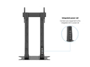 Multibrackets M 180 Dual Pillar Black Heavy-Duty Floor Stand for 70"-110" Screens | 7350073732579 Floor Stand Multibrackets