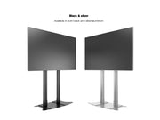 Multibrackets M 180 Dual Pillar Black Heavy-Duty Floor Stand for 70"-110" Screens | 7350073732579 Floor Stand Multibrackets