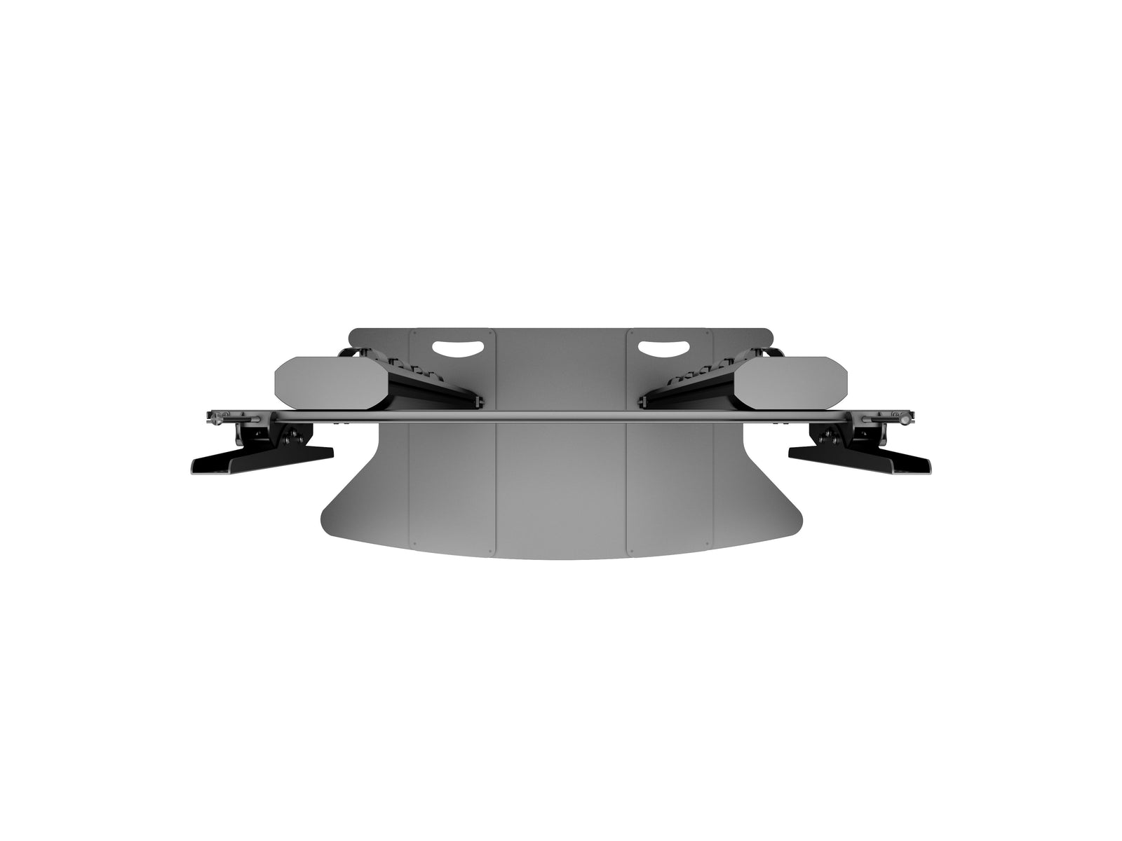 Multibrackets M 180 Dual Pillar Black Heavy-Duty Floor Stand for 70"-110" Screens | 7350073732579 Floor Stand Multibrackets