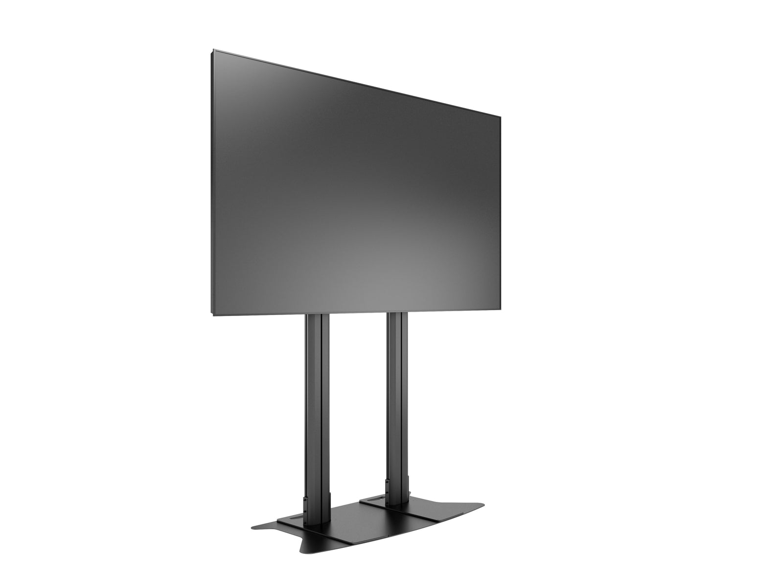 Multibrackets M 180 Dual Pillar Black Heavy-Duty Floor Stand for 70"-110" Screens | 7350073732579 Floor Stand Multibrackets