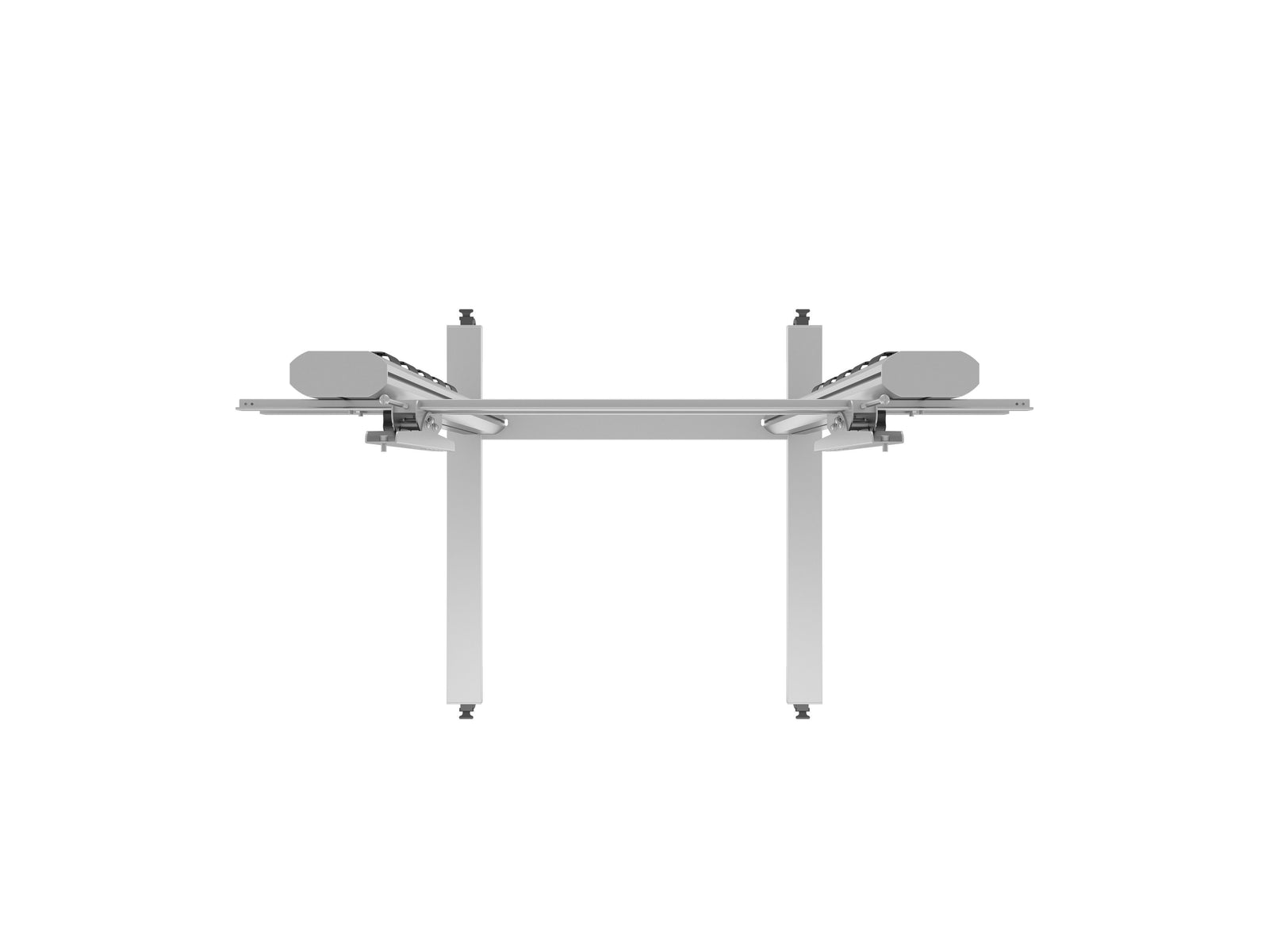 Multibrackets M 180 Dual Pillar Silver Floor Stand for 70"-115" Screens | 7350073732746 Floor Stand Multibrackets