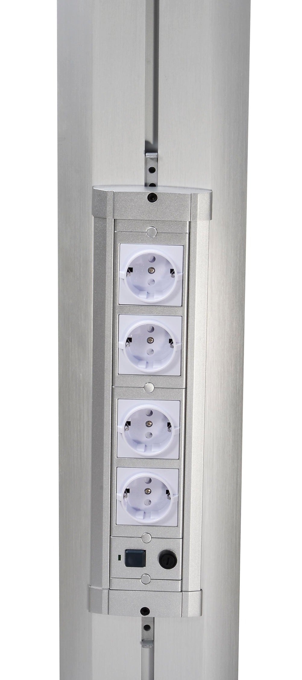 Multibrackets M 180 Dual Pillar Silver Floor Stand for 70"-115" Screens | 7350073732746 Floor Stand Multibrackets