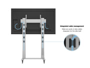 Multibrackets M 180 Dual Pillar Silver Floor Stand for 70"-115" Screens | 7350073732746