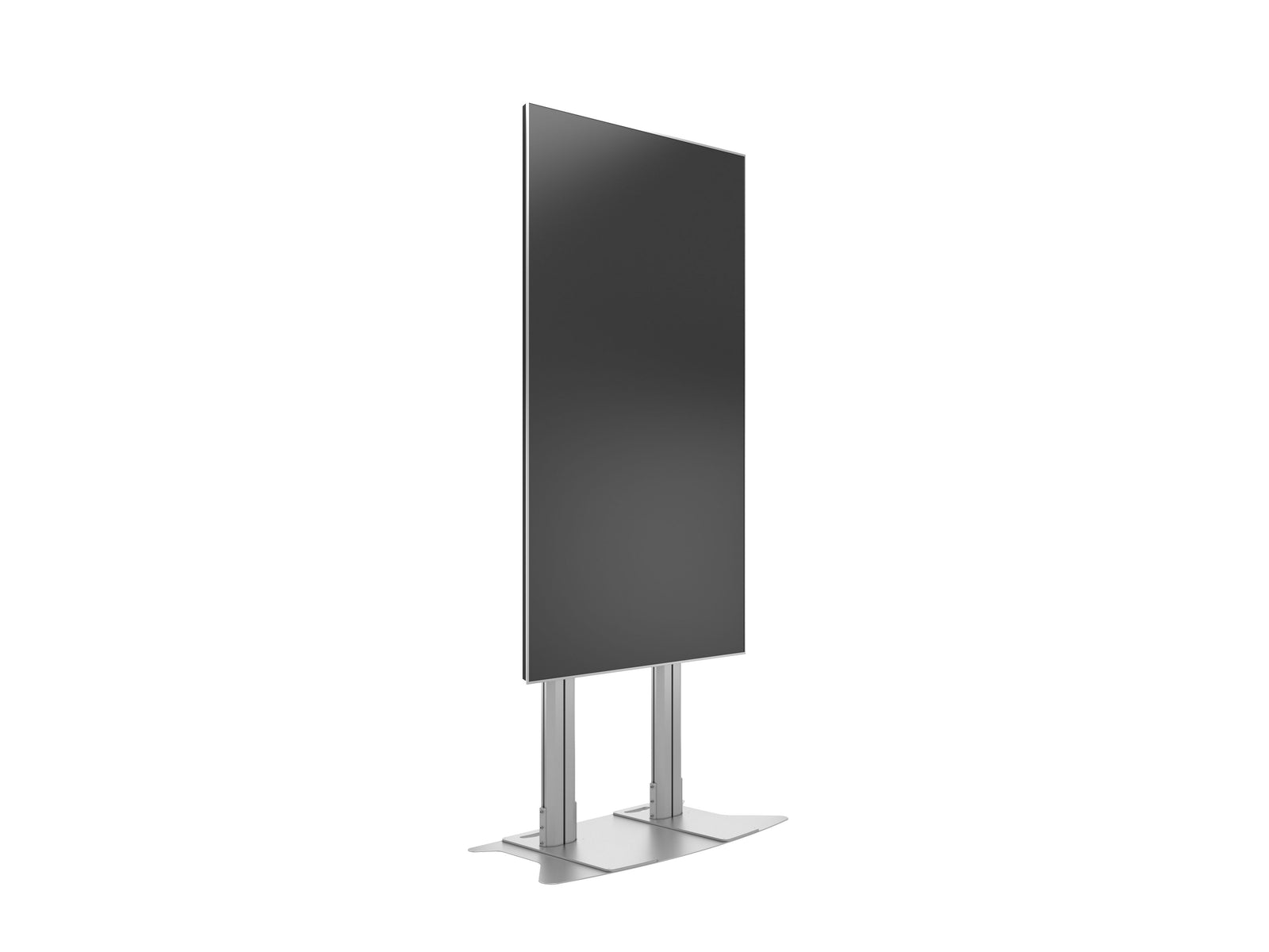 Multibrackets M 180 Dual Pillar Silver Heavy-Duty Floor Stand for 70"-110" Screens | 7350073732555 Floor Stand Multibrackets