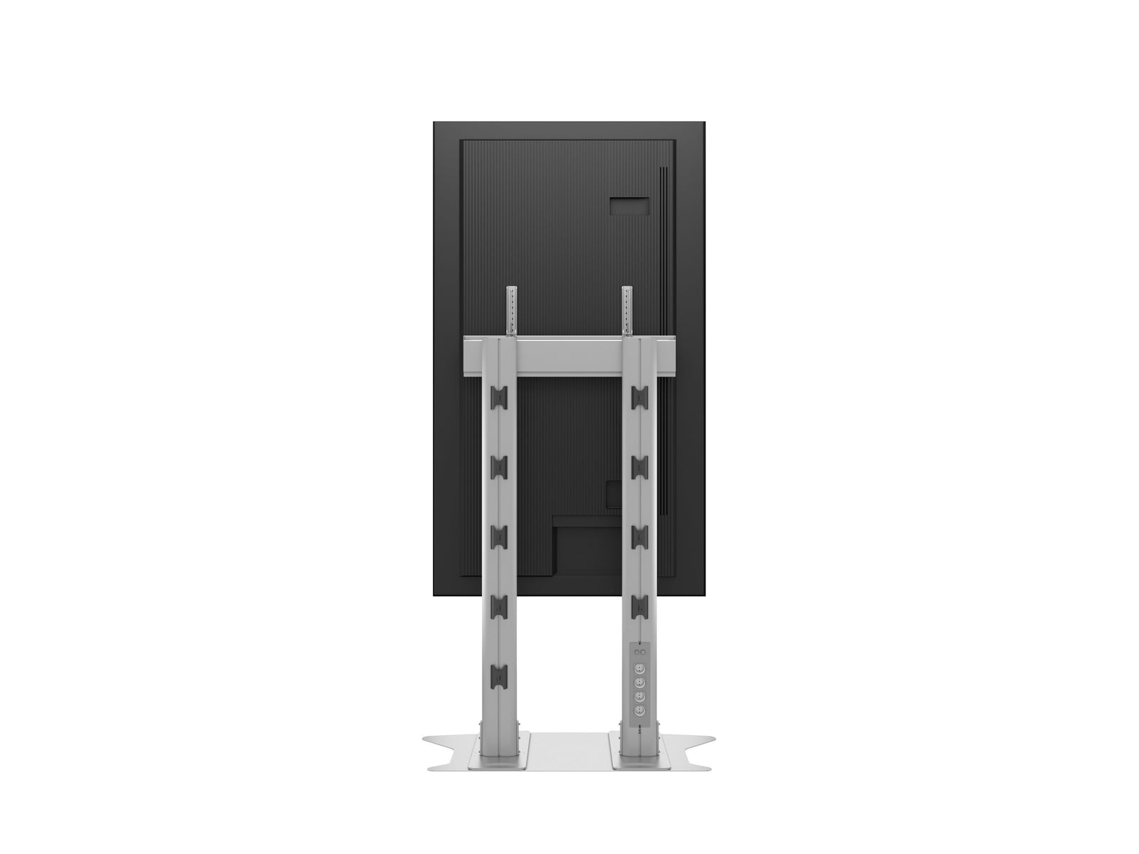 Multibrackets M 180 Dual Pillar Silver Heavy-Duty Floor Stand for 70"-110" Screens | 7350073732555 Floor Stand Multibrackets