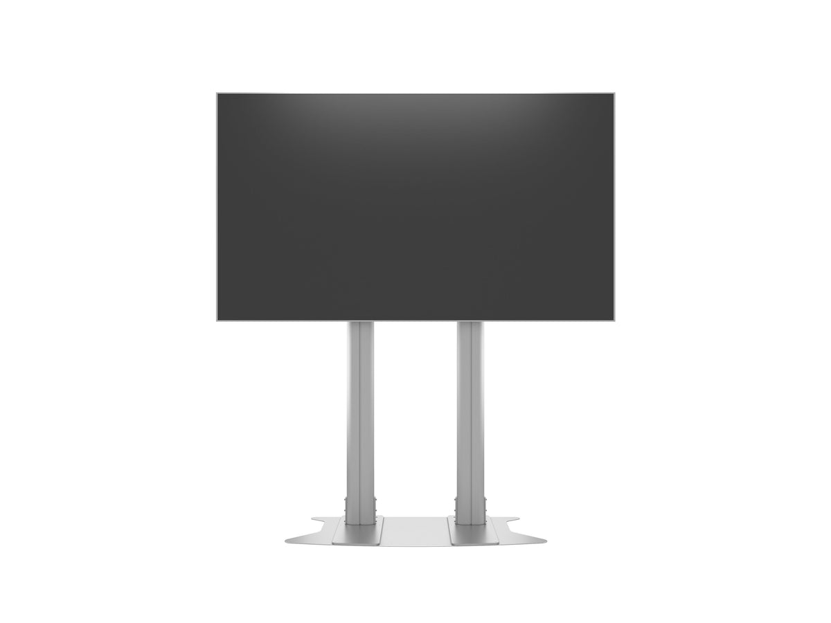 Multibrackets M 180 Dual Pillar Silver Heavy-Duty Floor Stand for 70"-110" Screens | 7350073732555 Floor Stand Multibrackets