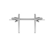 Multibrackets M 180 Dual Pillar Silver Mobile Floor Stand for 70"-115" Screens | 7350073732722 Floor Stand Multibrackets