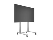 Multibrackets M 180 Dual Pillar Silver Mobile Floor Stand for 70"-115" Screens | 7350073732722 Floor Stand Multibrackets