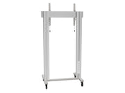 Multibrackets M 180 Dual Pillar Silver Mobile Floor Stand for 70"-115" Screens | 7350073732722 Floor Stand Multibrackets