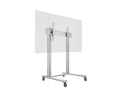 Multibrackets M 180 Dual Pillar Silver Mobile Floor Stand for 70"-115" Screens | 7350073732722 Floor Stand Multibrackets